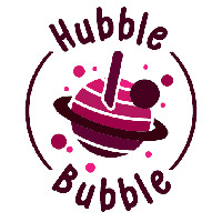 logo Hubble Bubble (Bubble Tea)